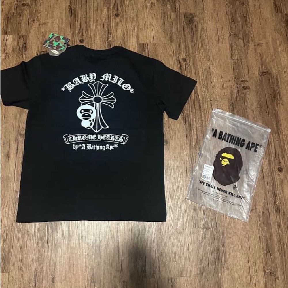 Bape x chrome hearts collab